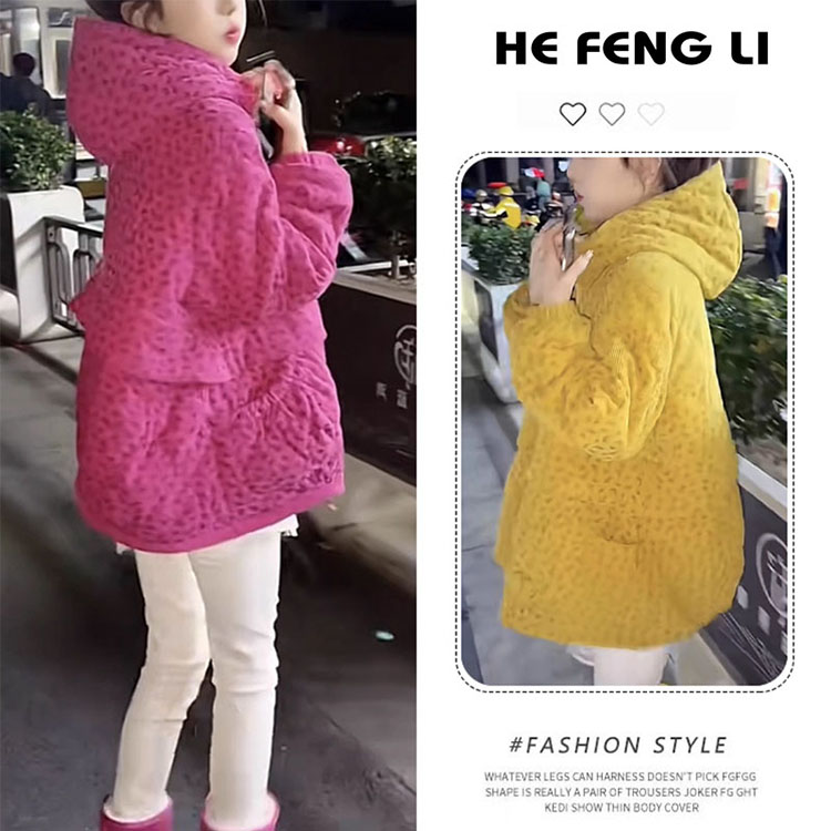 韩版时尚高级感拼色百搭棉服女2025冬季新款小众洋气连帽显瘦外套