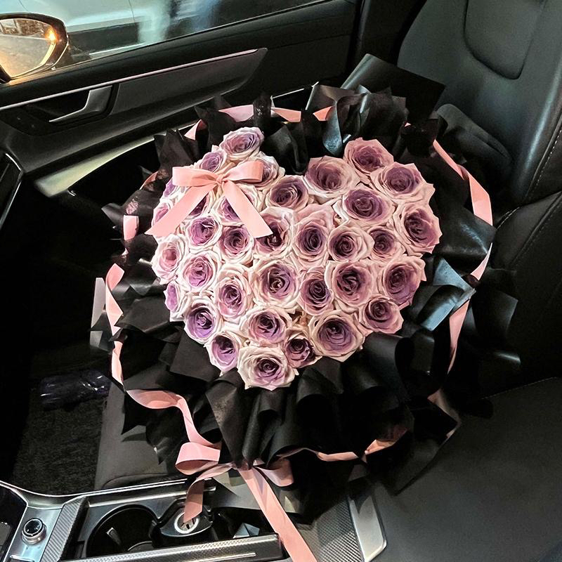 【全国同城小时达】直播乌梅子酱曼塔花束鲜花同城配送附近鲜花速递