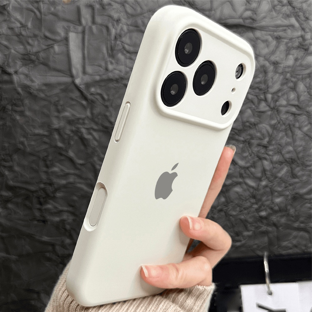 适用苹果17pro按键全包手机壳iPhone16promax液态硅胶15防摔14/13