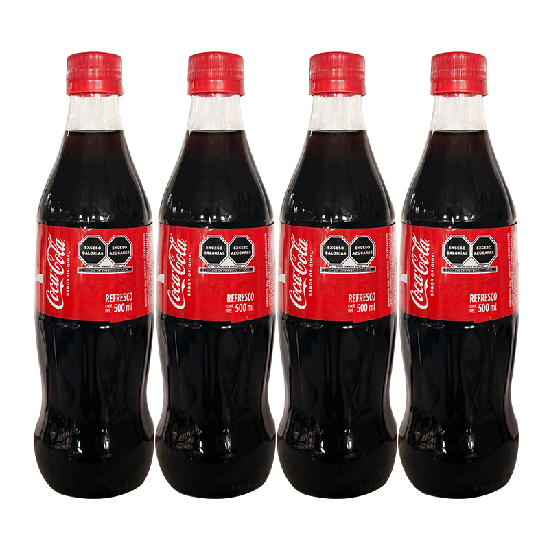 COCA COLA/可口可乐墨西哥进口经典可乐500ml/玻璃瓶装汽水