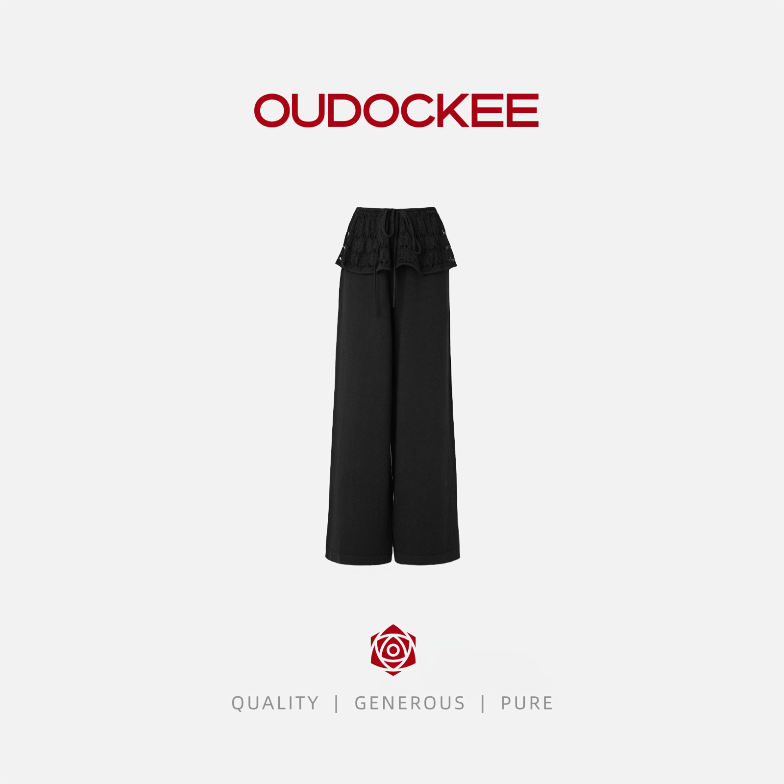 OUDOCKEE 鸥鸥【绵羊毛】小芭蕾 时尚女士设计师款 K2502T226T