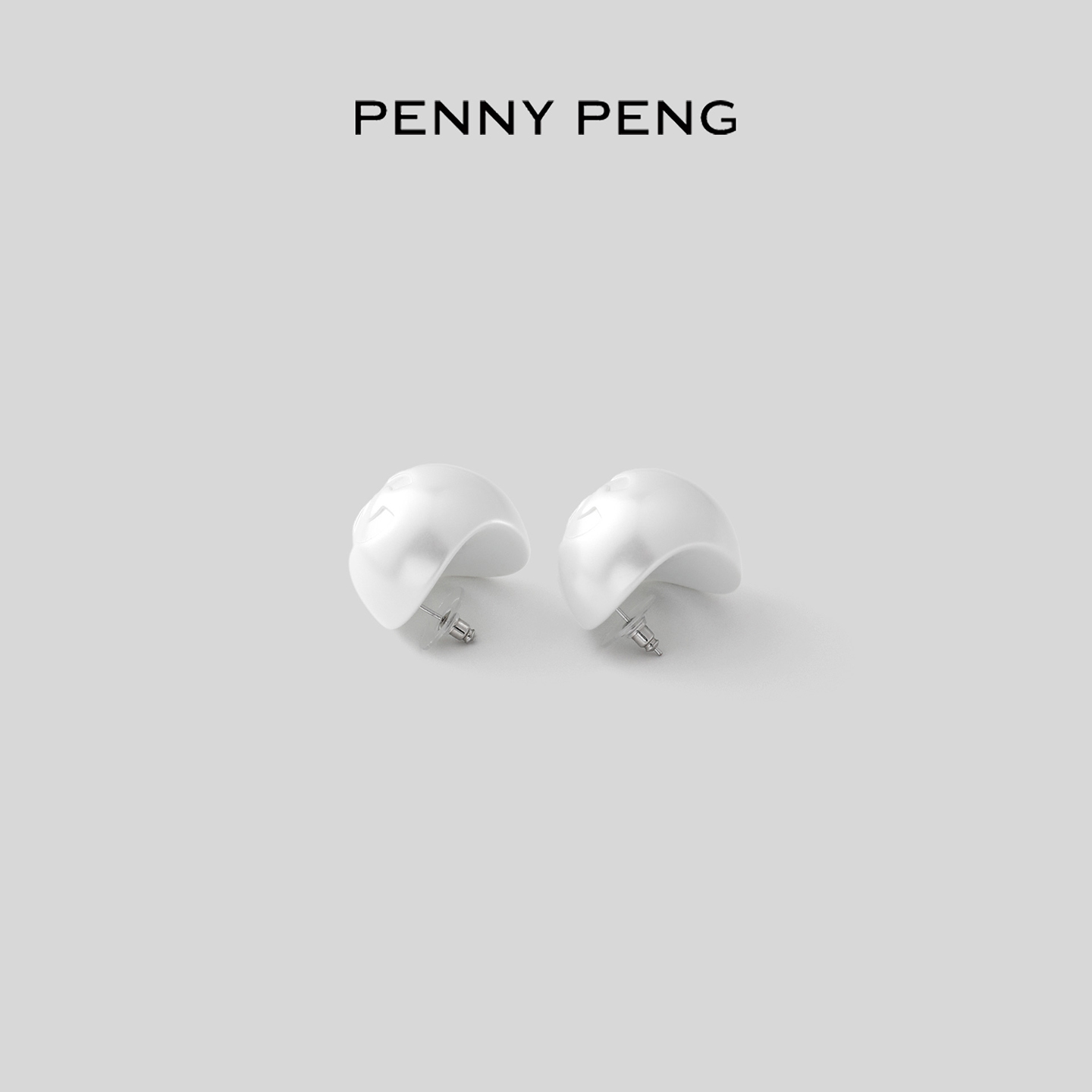 合金耳饰 PENNYPENG 海洋系列 法式设计感小众气质简约个性耳环