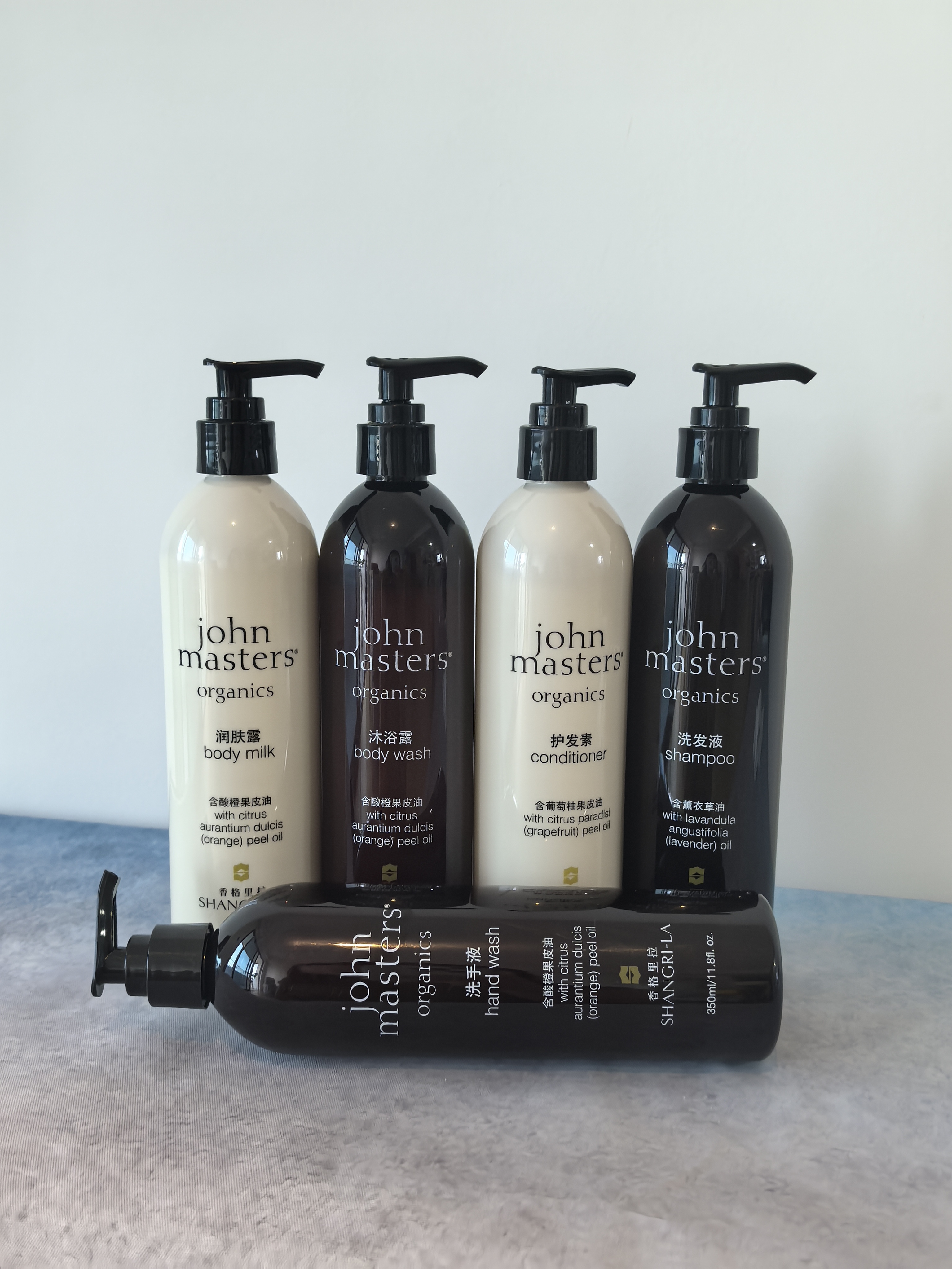 约翰大师john masters酒店线洗护香格里拉 350ml洗发水沐浴露