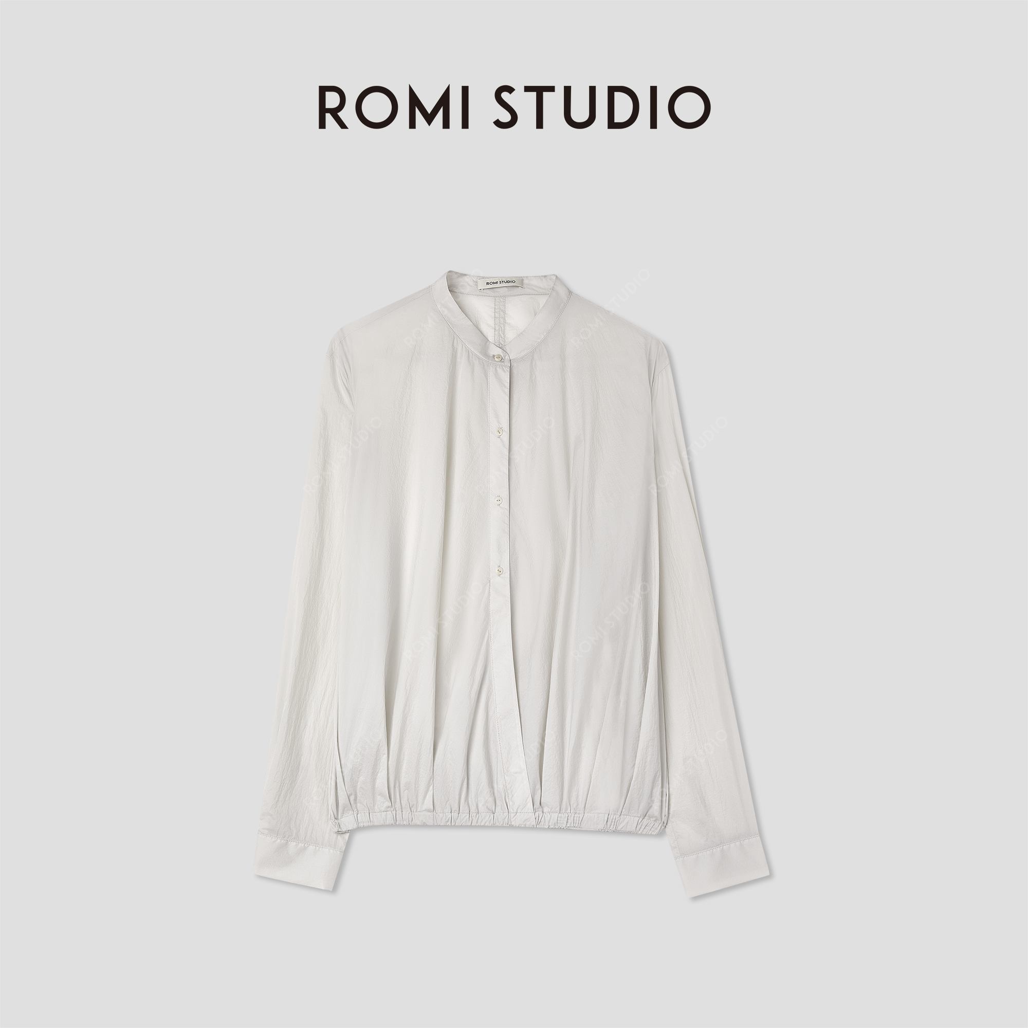 ROMI STUDIO 防晒UPF50+轻量化超轻薄微皱肌理防晒外套RWCRSD3619