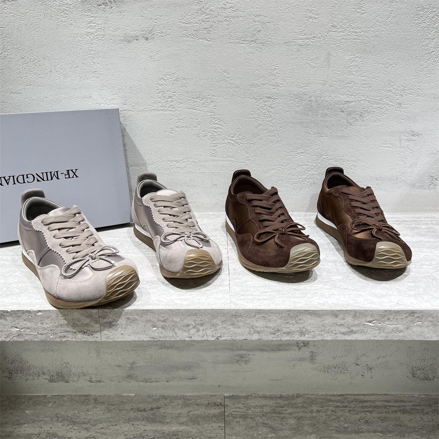 欧洲站女鞋2025秋新款欧货真皮系带百搭时尚德训鞋休闲运动板鞋潮