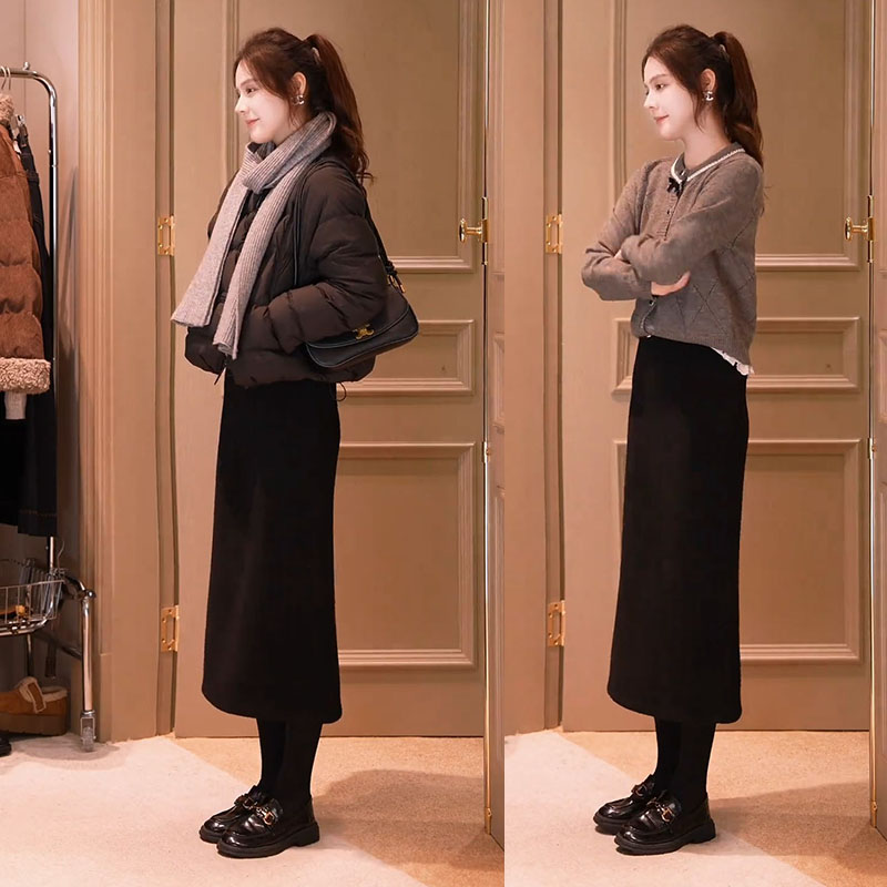 今年流行套装女2025新款百搭时尚慵懒外套上衣通勤休闲裙子三件套