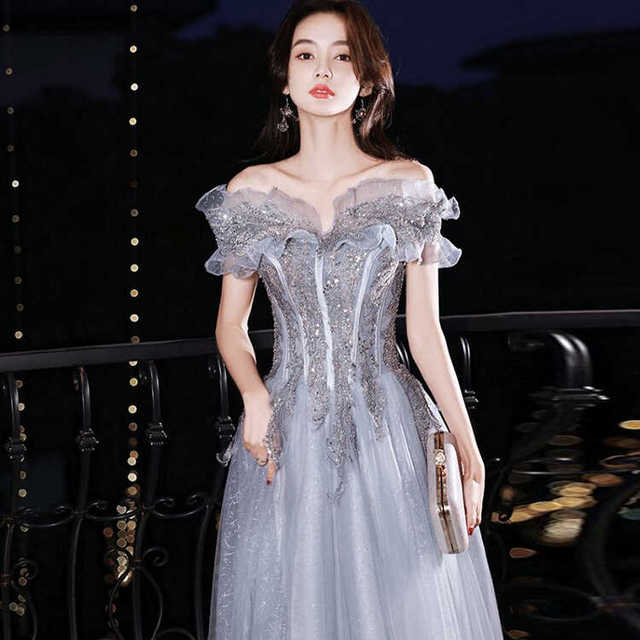 高级感学生艺考礼服裙成人礼生日宴会裙子钢琴演出服毕业生连衣裙