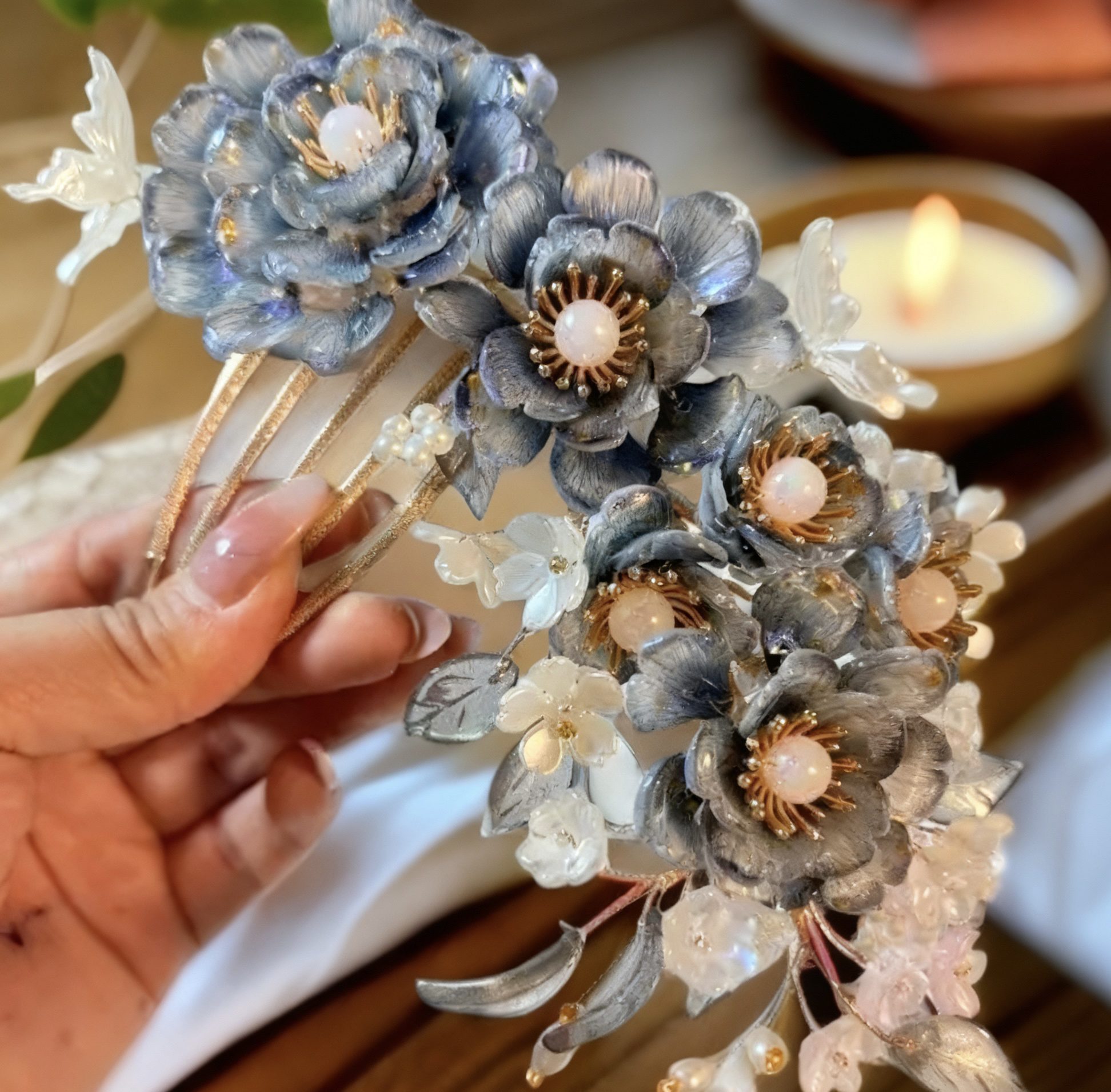 复古宫廷原创设计仙女风发簪优雅气质女中国风