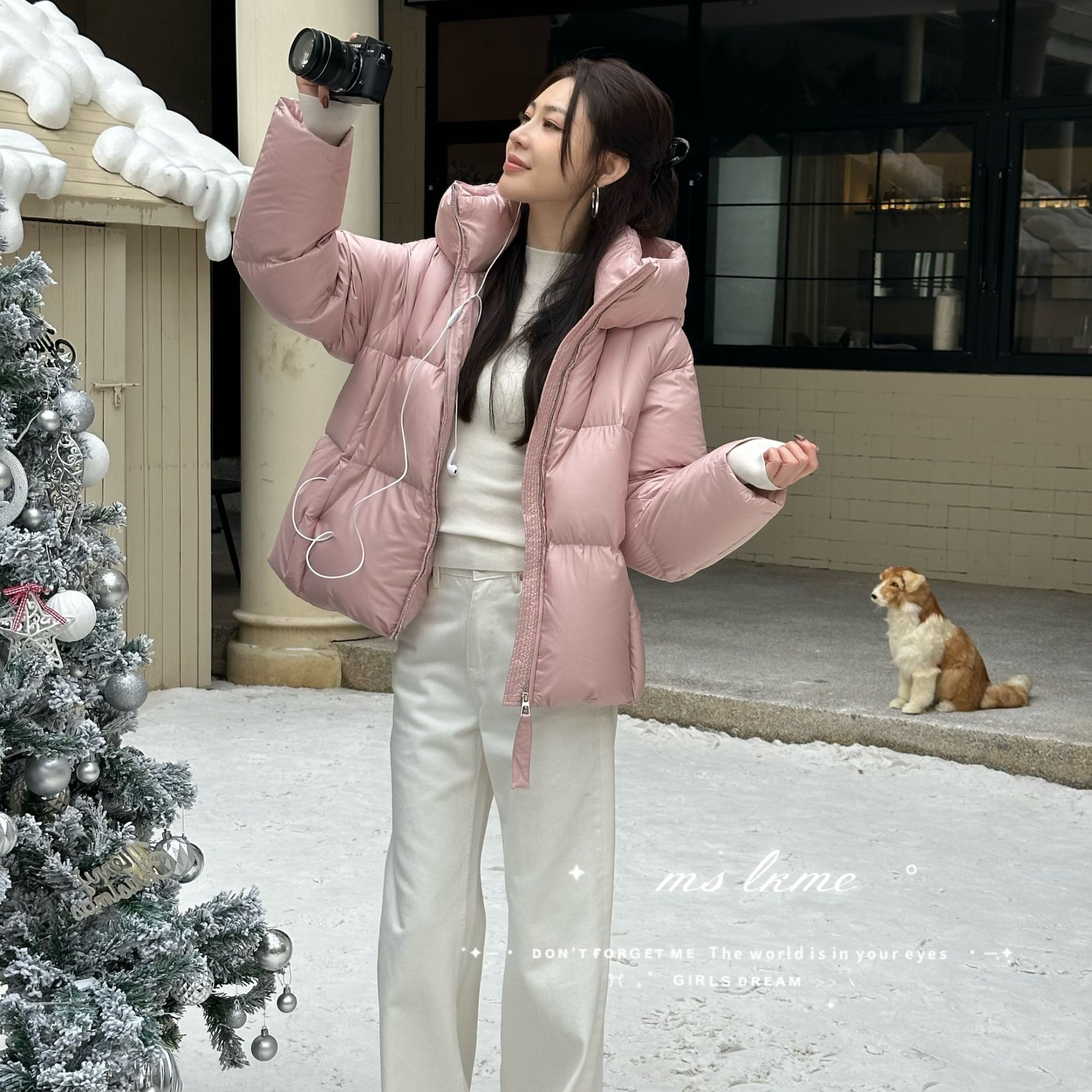 王嬛嬛MsLime【缂影】波兰科鲁达90白鹅绒服 HD2C0852秋冬女装