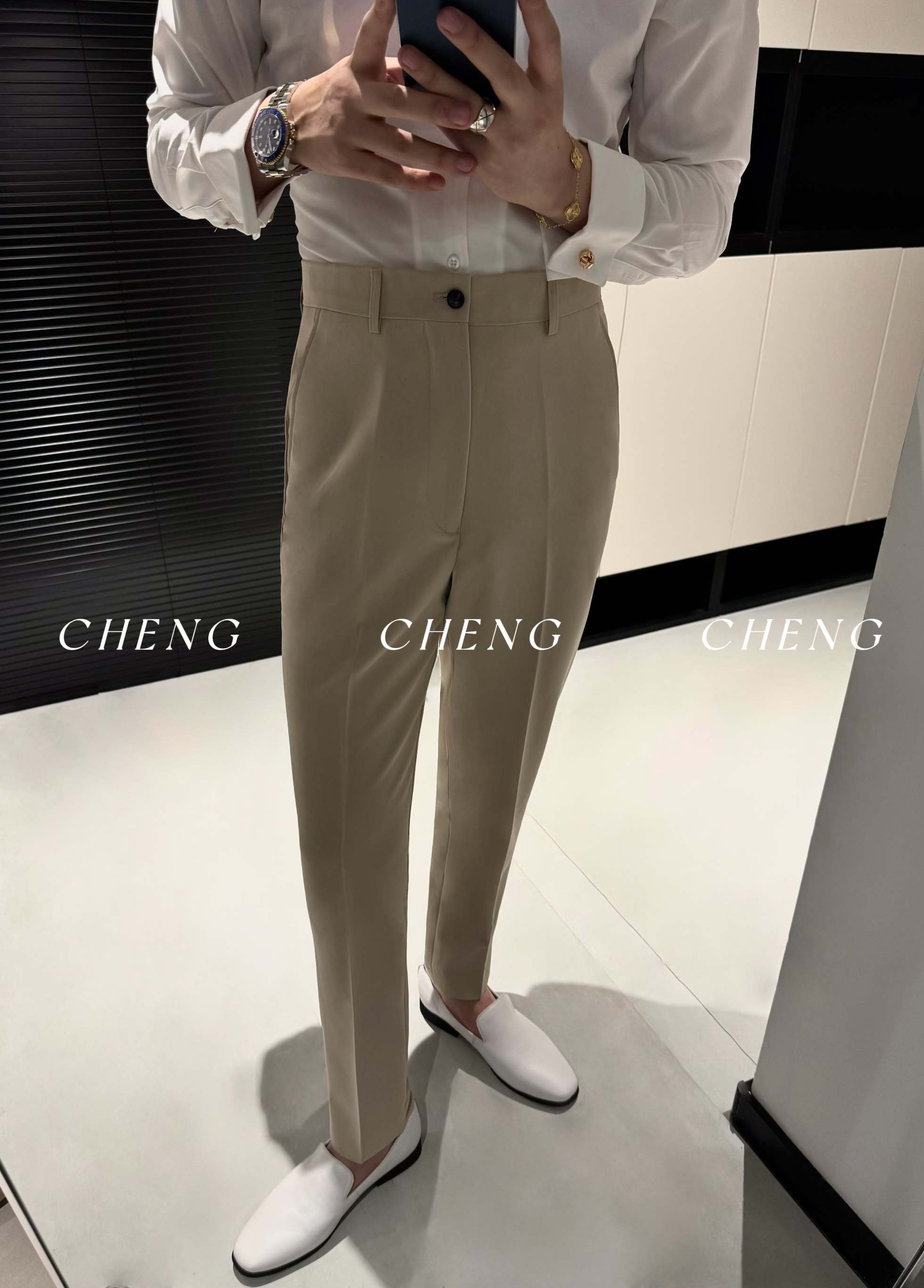 「程程的试衣间」秋冬新品轻奢时尚百搭西裤韩版休闲直筒垂感长裤男