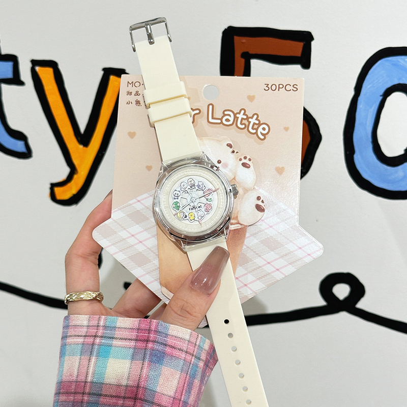 可爱转转摩天轮手表女款初高中学生女生百搭电子手表生日礼物0822