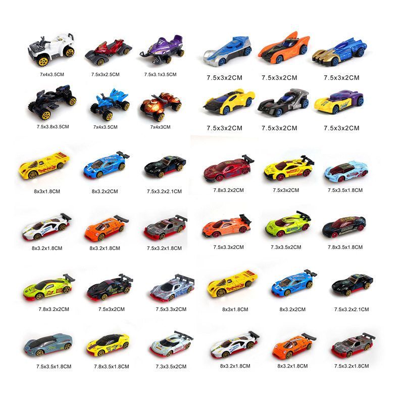 儿童玩具车男孩跨境小汽车盲盒仿真赛车合金玩具跑车模型盲袋迷你