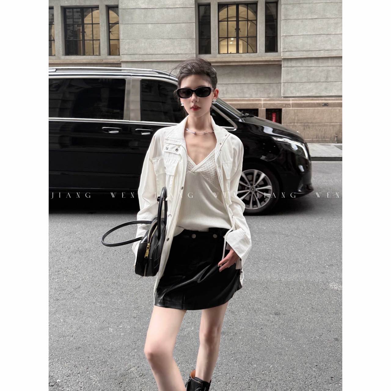 【悉尼夹克】经典四口袋透气纽扣收腰工装外套