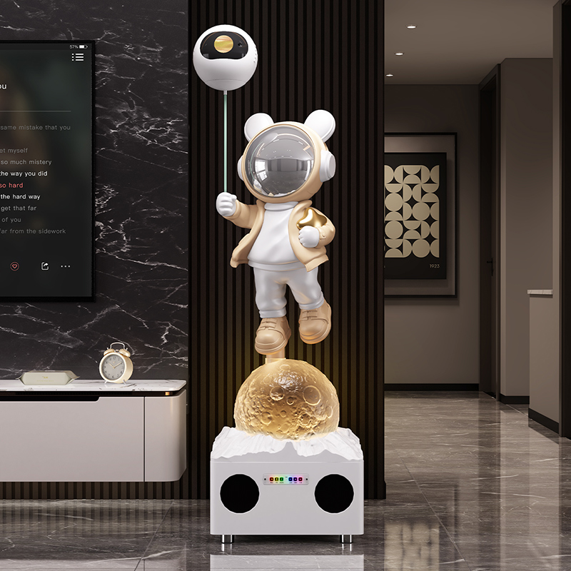 专业K歌太空人宇航员摆件沙发电视柜家居高级饰品乔迁新居礼物