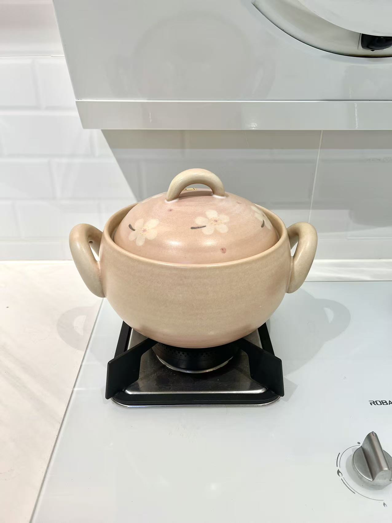 金乌烧-彩冠长和系列砂锅 粉色樱花 燃气灶电陶炉可用土锅耐高温