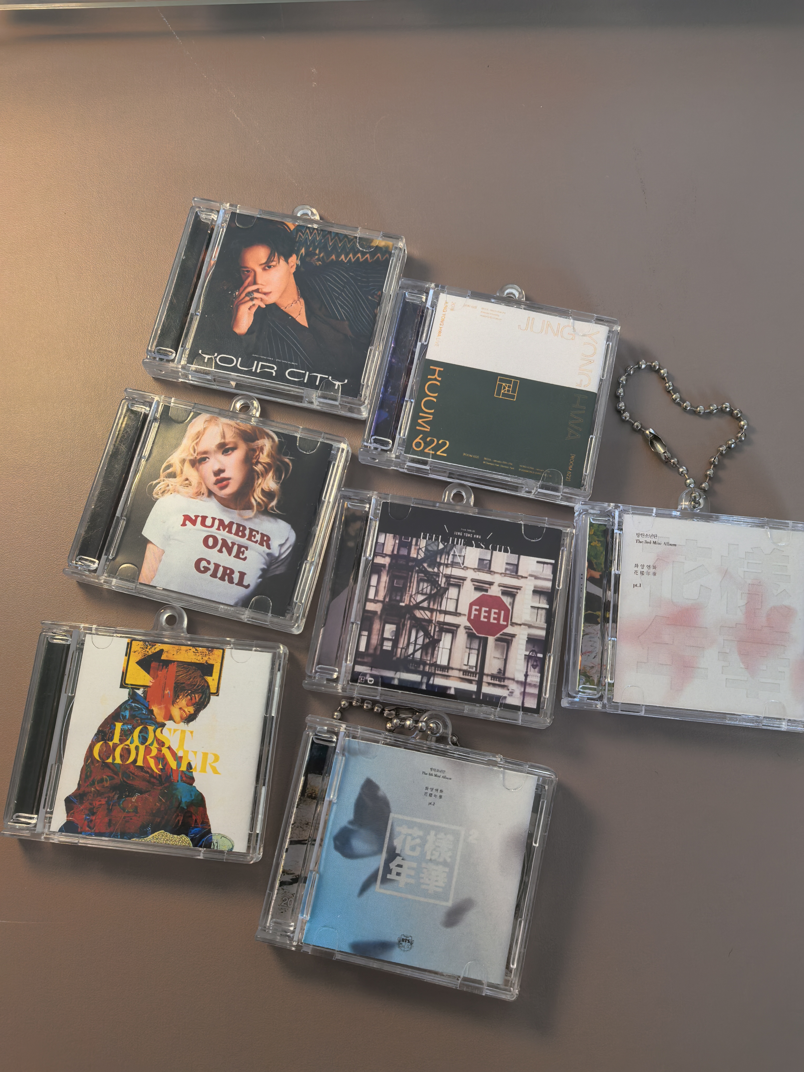 【日韩专区】#迷你CD周边定制 可diy#钥匙扣挂件#nfc唱片