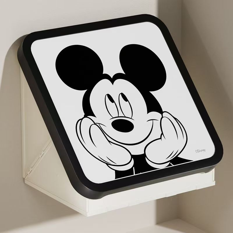 浴室壁画收纳箱放衣服神器防水折叠壁挂置物架卫生间收纳柜大容量