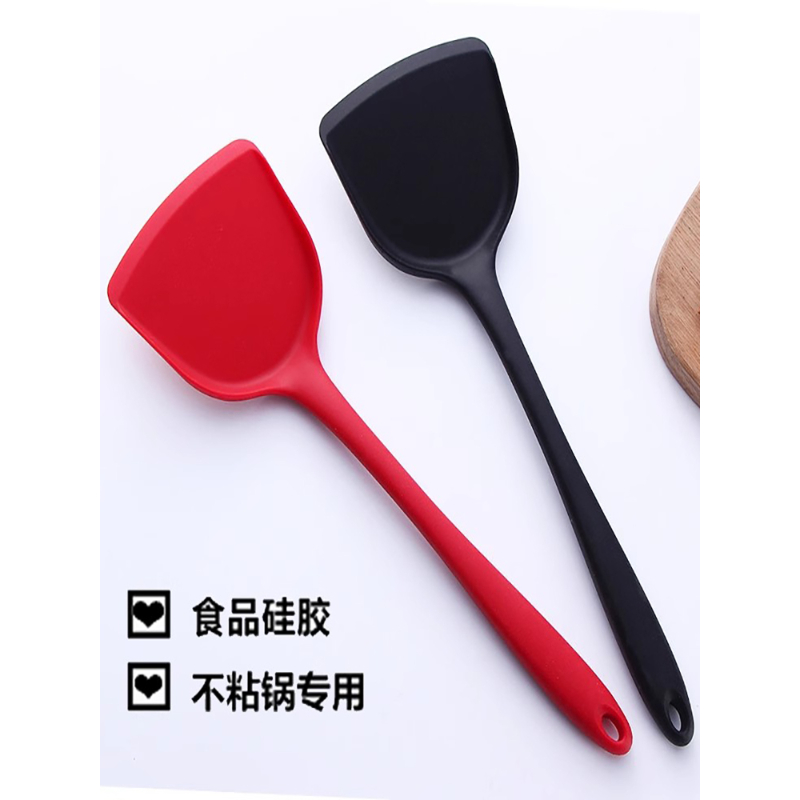 硅胶小勺铲子家用厨房辅食小宝宝炒菜工具全套乳胶厨房锅具