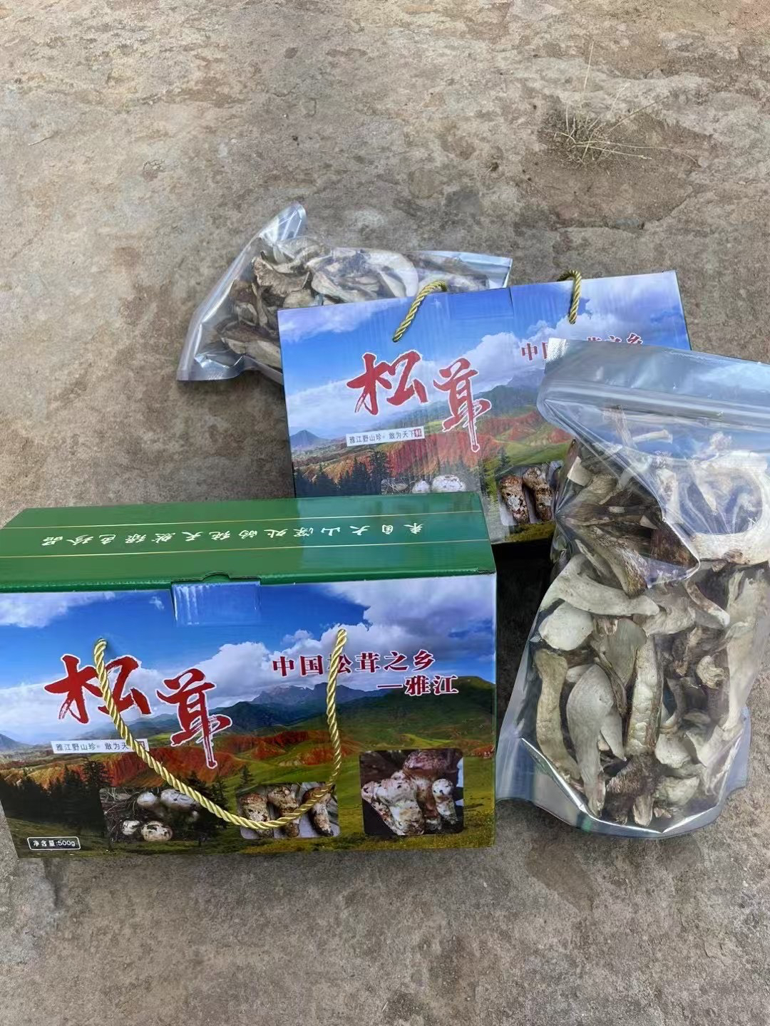 甘孜雅江特产松茸干片藏区产地发货