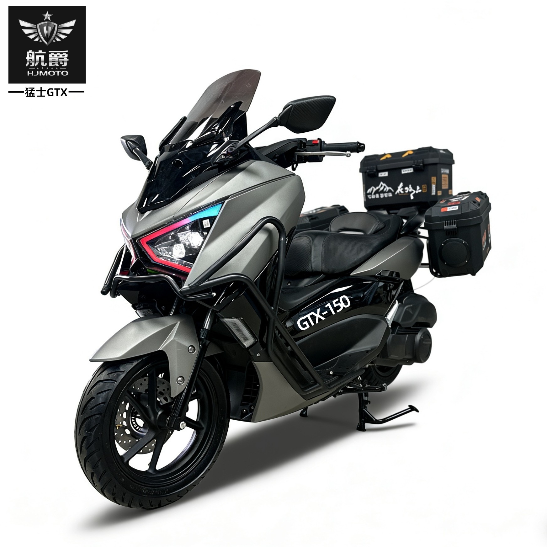 全新GT-X 150踏板燃油摩托车动力高功版可上牌适合代步通勤猛士款