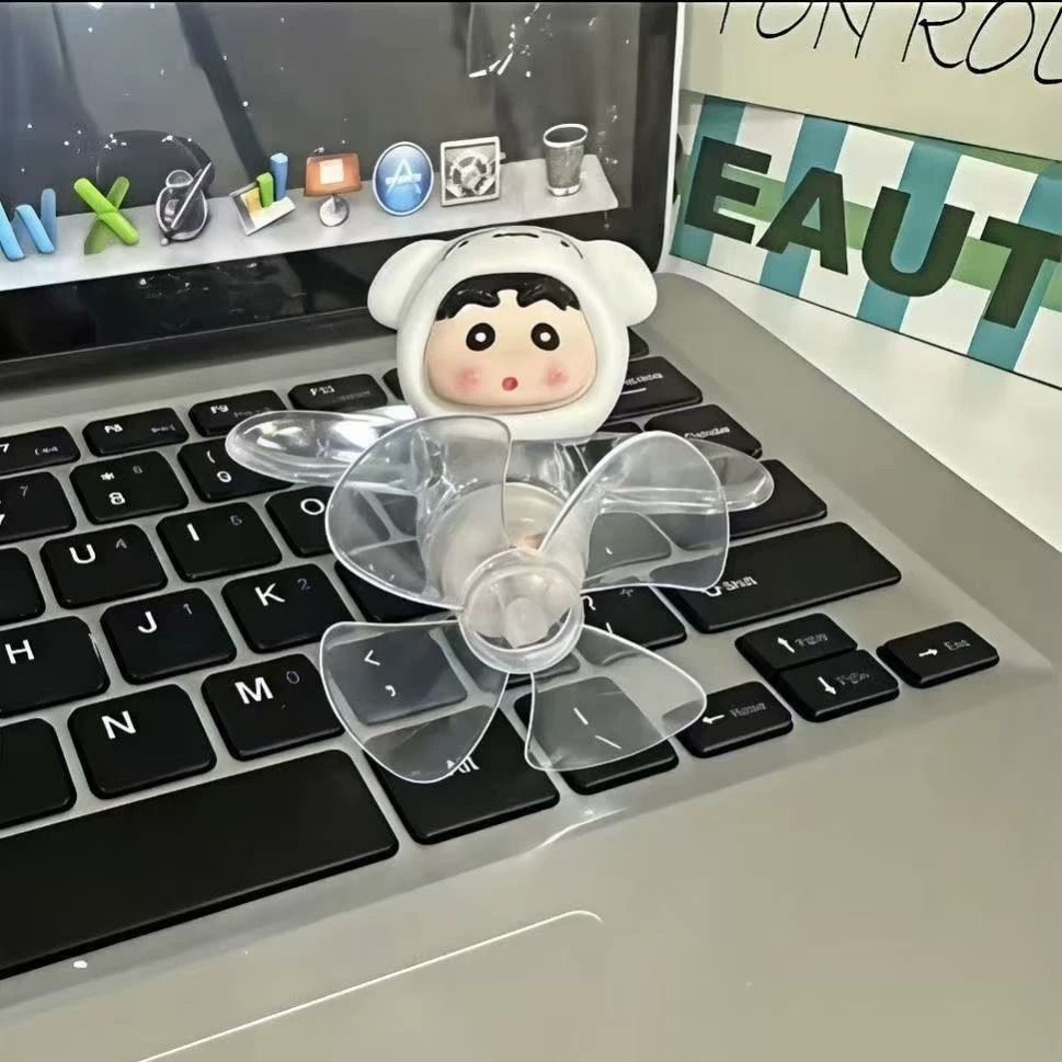 【不亮包赔】旋转发光小飞机电动车摩托车风力发电光内饰品车载摆件