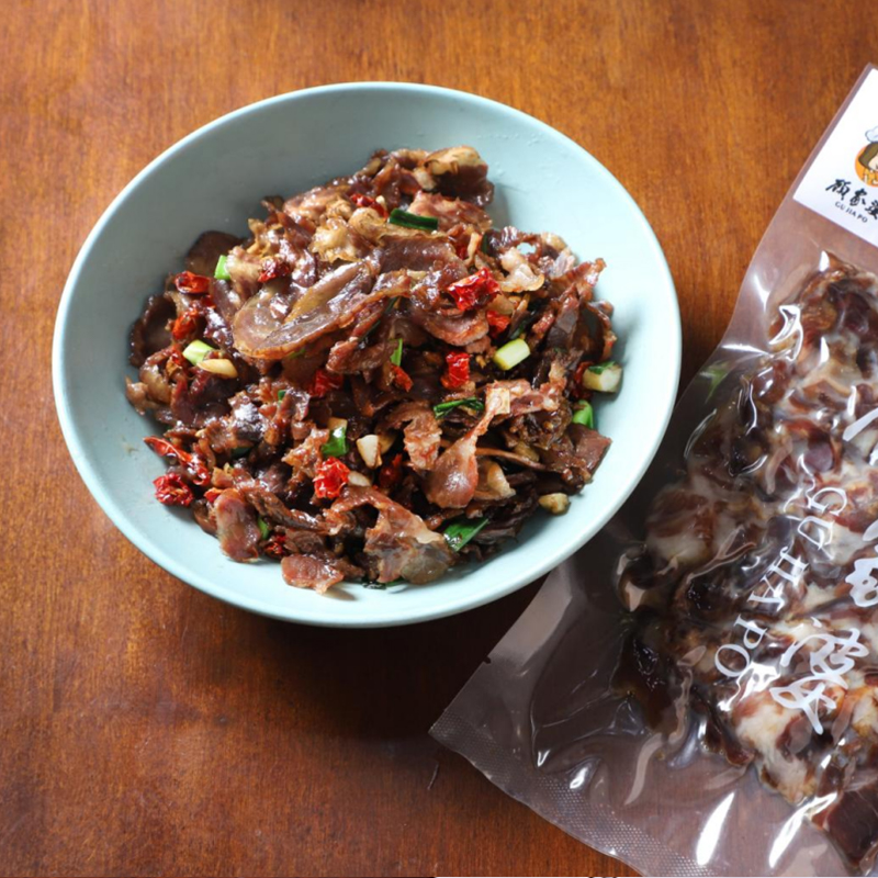 顾家婆湖南农家特产传统工艺烟熏腊拆骨肉五花腊肉瘦肉条批发直销