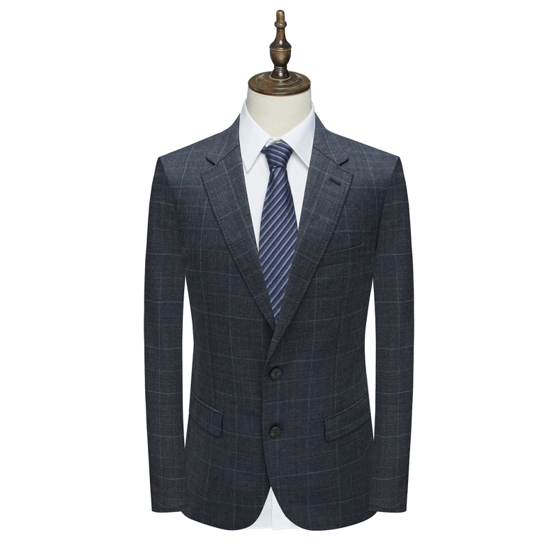 套西MY322美春秋男西服110`S意大利面料两粒扣商务西装套装