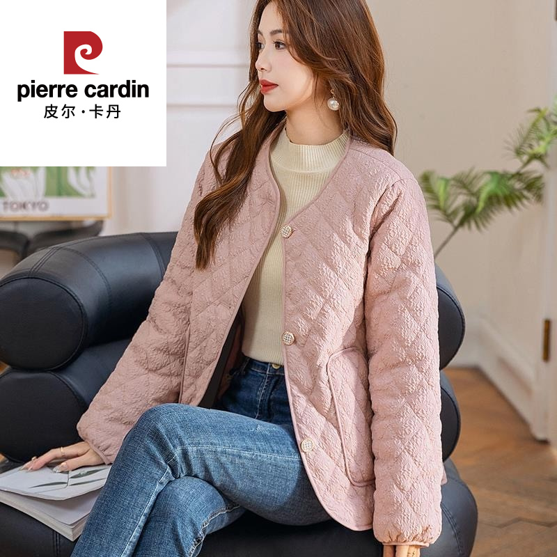 皮尔卡丹秋冬新款时尚潮流保暖棉衣9836款