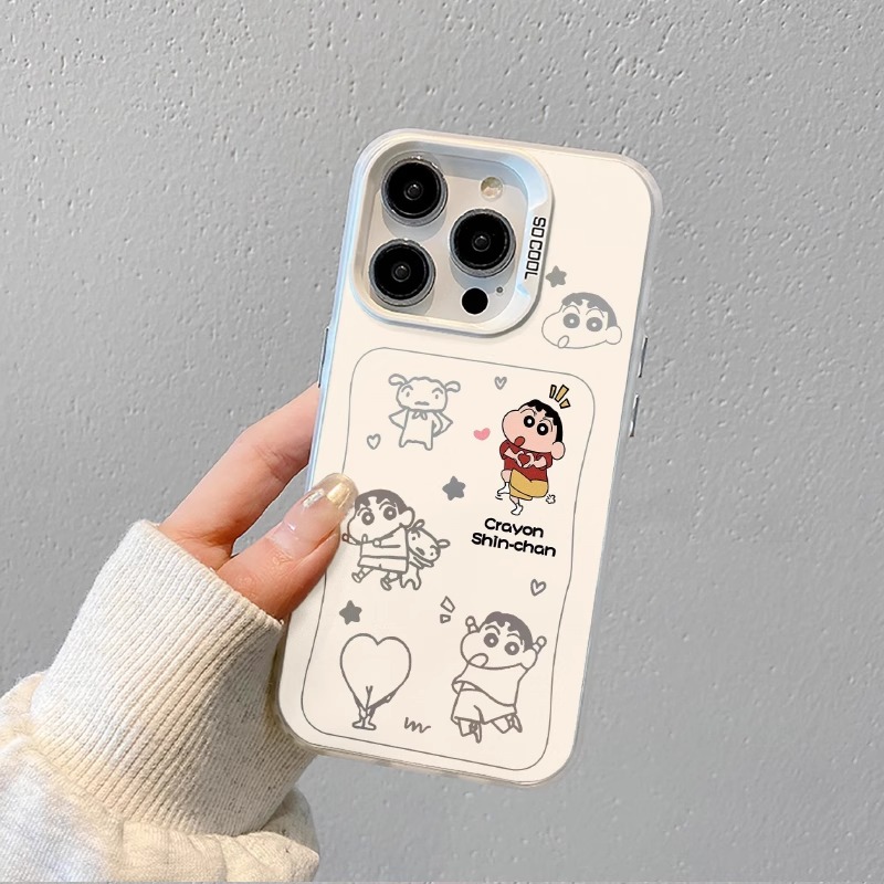 彩银IMD 线条小新适用苹果16华为p70小米15vivo荣耀oppo红米