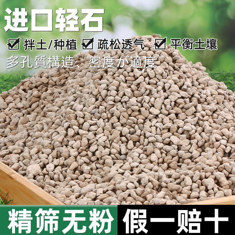 CPAI轻石浮石钵底兰石颗粒多肉植物兰花种植铺面石水族垫底石养根