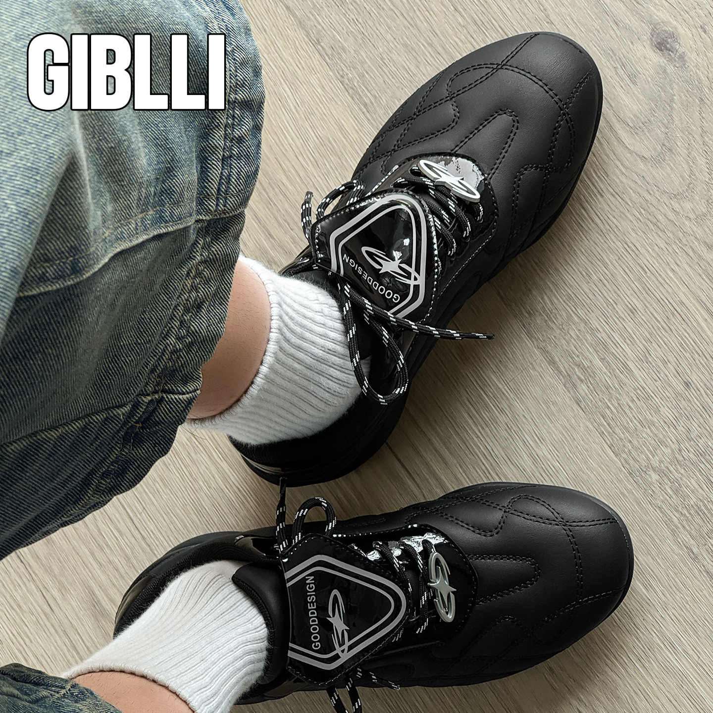 明星同款新款德训鞋薄底赛车鞋黑武士复古时尚男女款休闲百搭板鞋