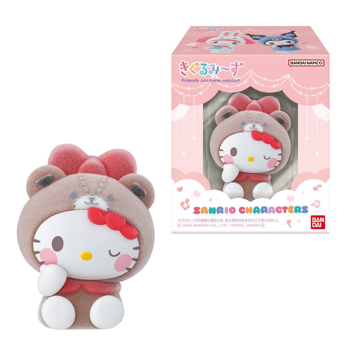 BANDAI NAMCO漫盒三丽鸥家族变装系列盲盒凯蒂猫丑鱼美乐蒂摆件