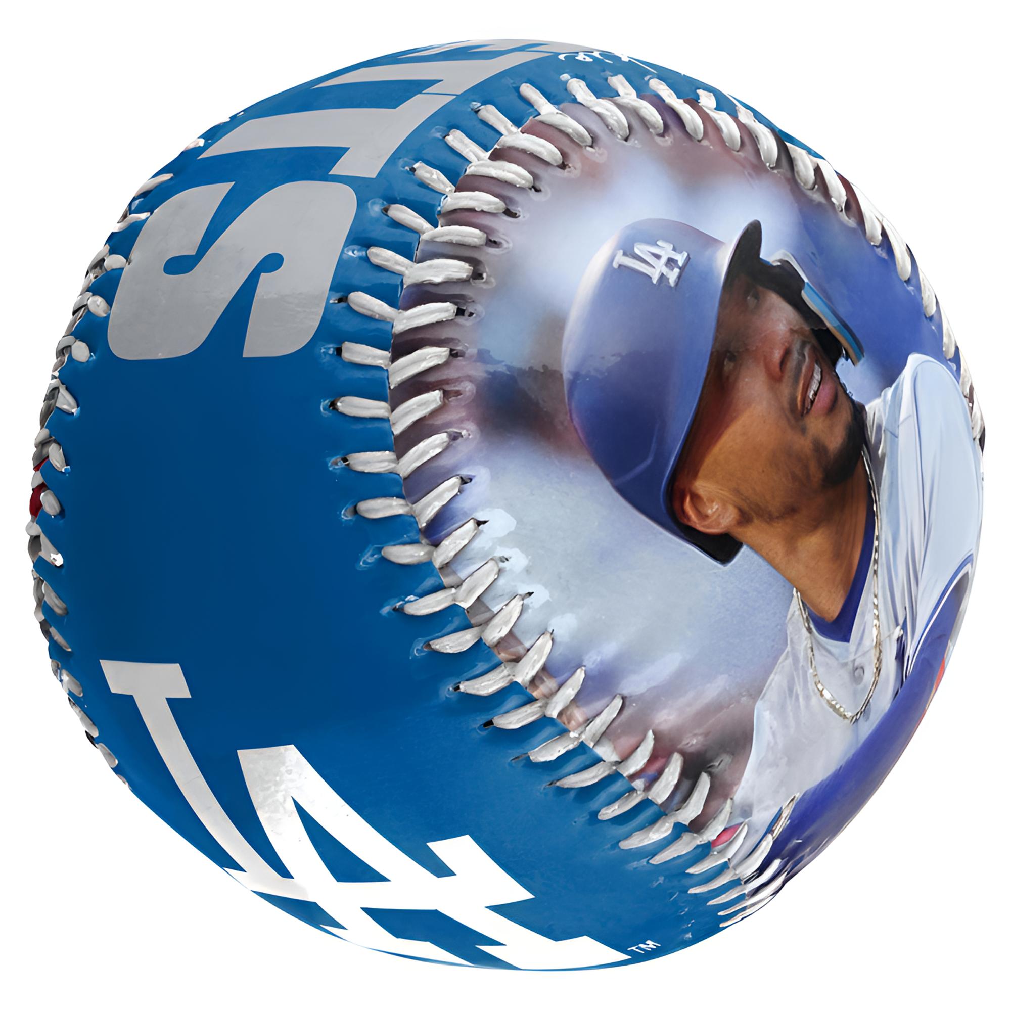 道奇队 贝茨 FOCO 正版 照片球 印刷签字 非亲笔签字 限量2025个