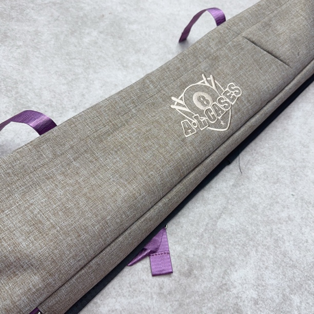 AL莫兰迪系列台球杆包九孔，9孔al莫兰迪杆包卡其色球包台球杆杆包