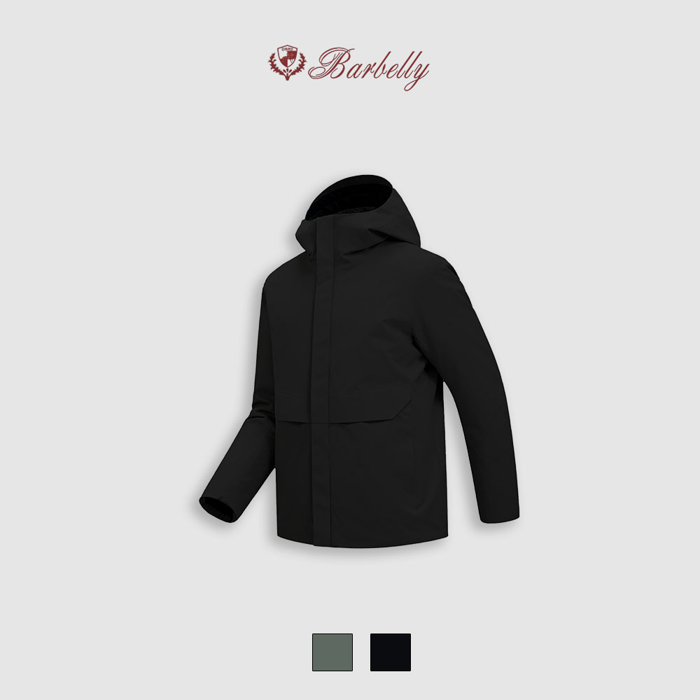 Barbelly娜先生 Sorin鸟 匈牙利90白鹅绒户外冲锋羽绒夹克SN80392