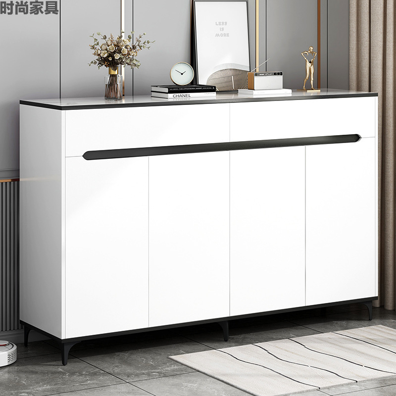 严选轻奢鞋柜家用门口大容量新款靠墙玄关柜收纳柜阳台储物柜时尚