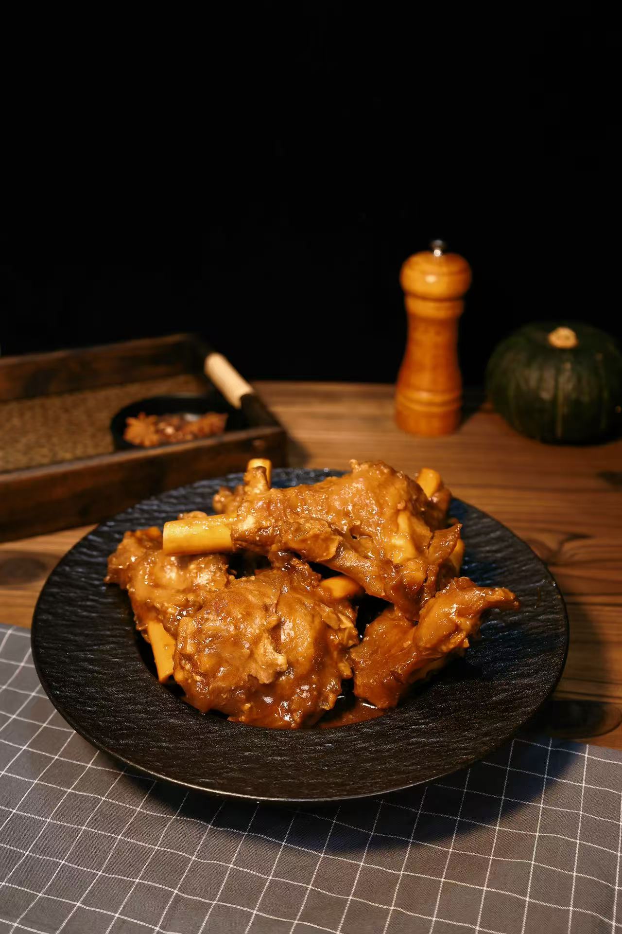 【秘制老汤羊拐筋】 清真认证秘制卤料即食胶原蛋白鑫顺诚顺丰冷链