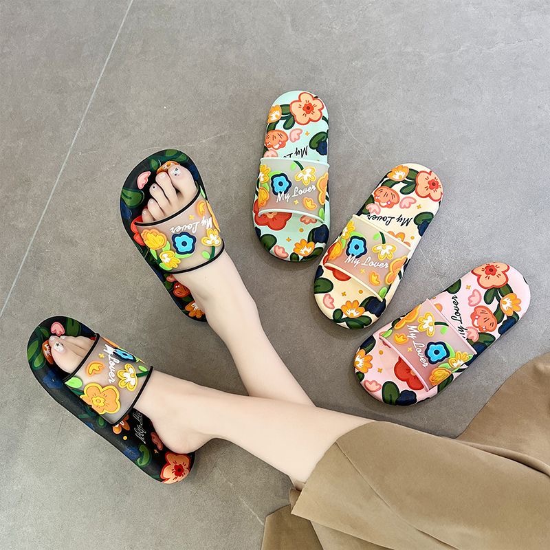 夏季拖鞋女外穿2025新款沙滩软底一字拖居家用室内洗澡防滑凉拖鞋