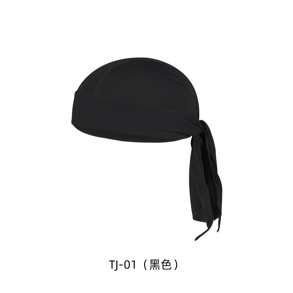 日式头巾帽服务员寿司料理店防油烟掉发包头帽黑色厨师的帽子男女