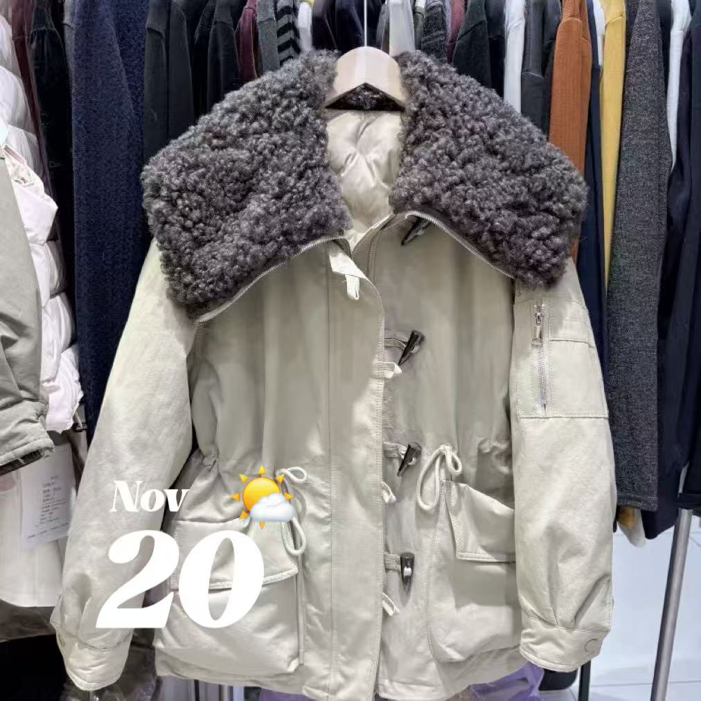 【WJ】冬款丽9888两色棉服女款外套（3-6）