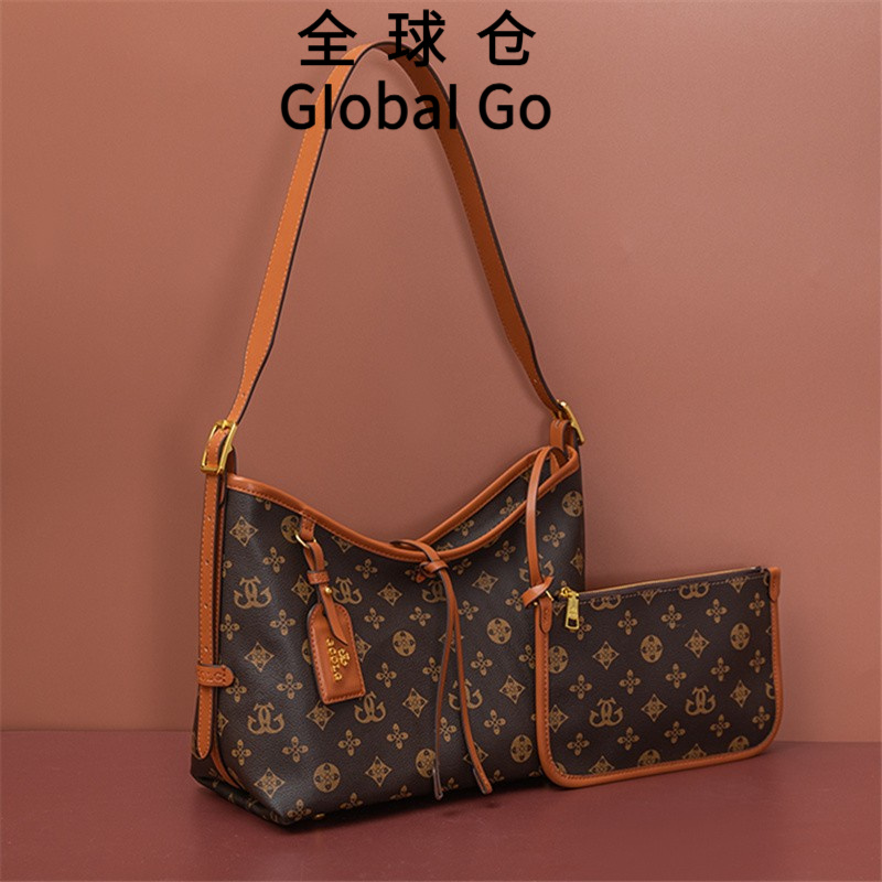 官方正品包包女通勤托特包2025新款秋冬百搭高级感女士单肩斜挎包