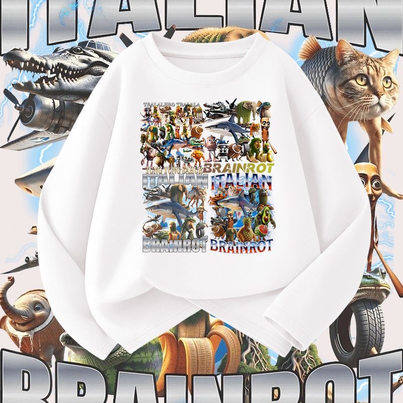 美国山海经通通哥衣服男童春秋装打底衫儿童百搭长袖T恤童装上衣