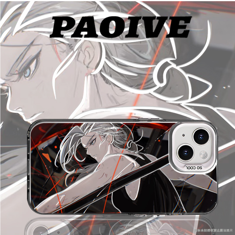 鹿野适用苹果华为vivoiPhone小米三星防摔彩银手机壳