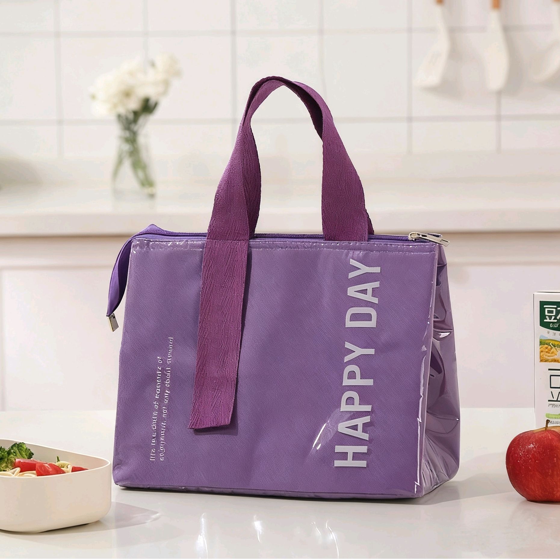 新款铝箔保温包大容量防水饭盒包饭包家用饭菜保鲜神器饭盒手提袋