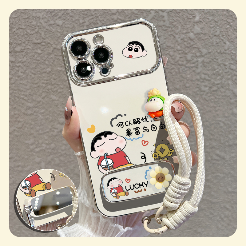 【苹果/华为/oppo/vivo/小米】适用大视窗手机壳防摔软壳女款可爱