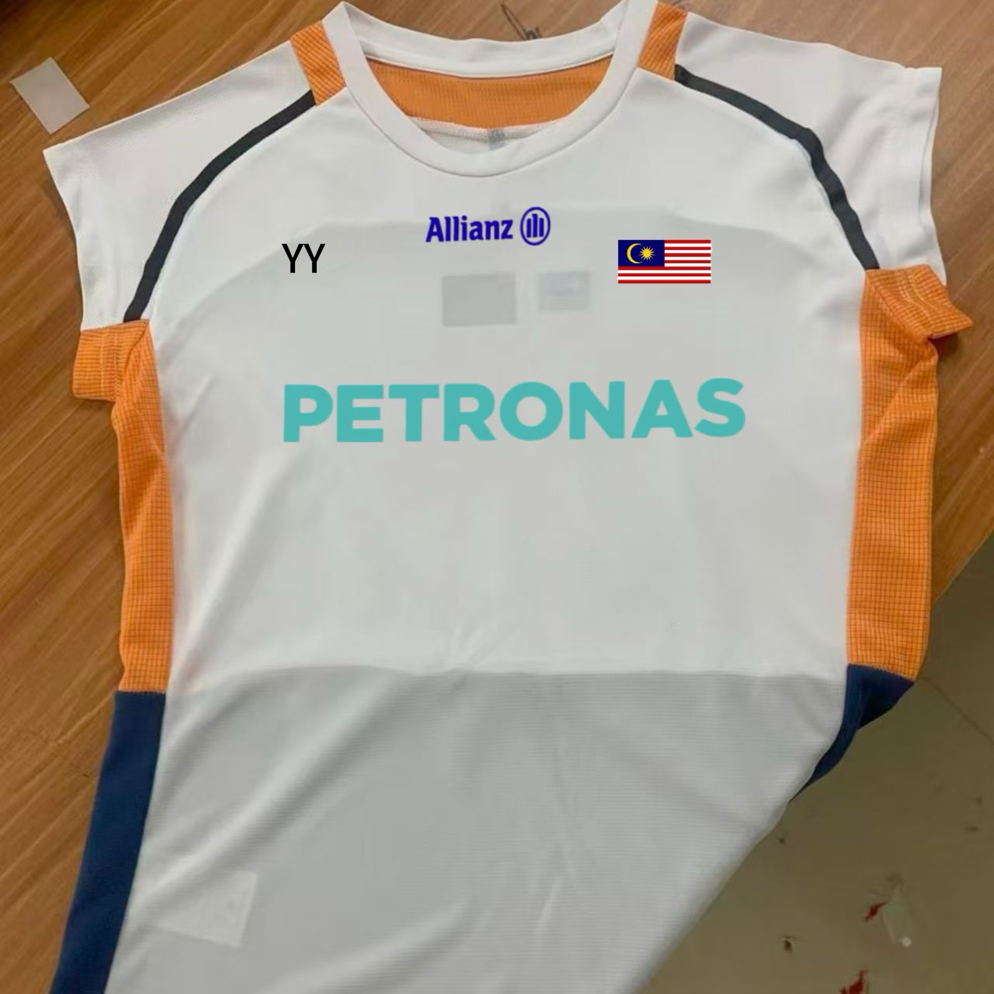 速干透气羽毛球小飞袖运动服男女可印字安熙莹韩国队大赛服训练服