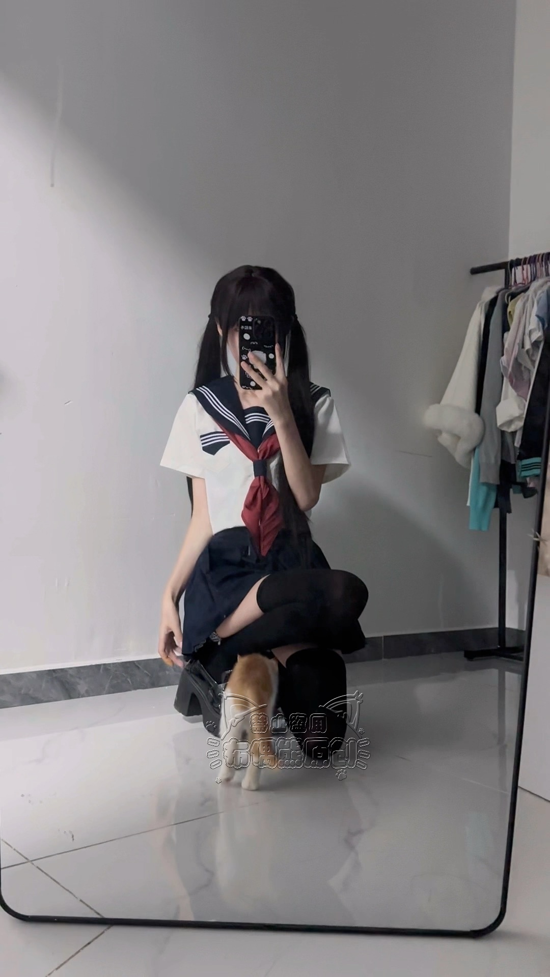 布偶熊原创正版改良白三本jk制服水手服学院风套装上衣基础款日系