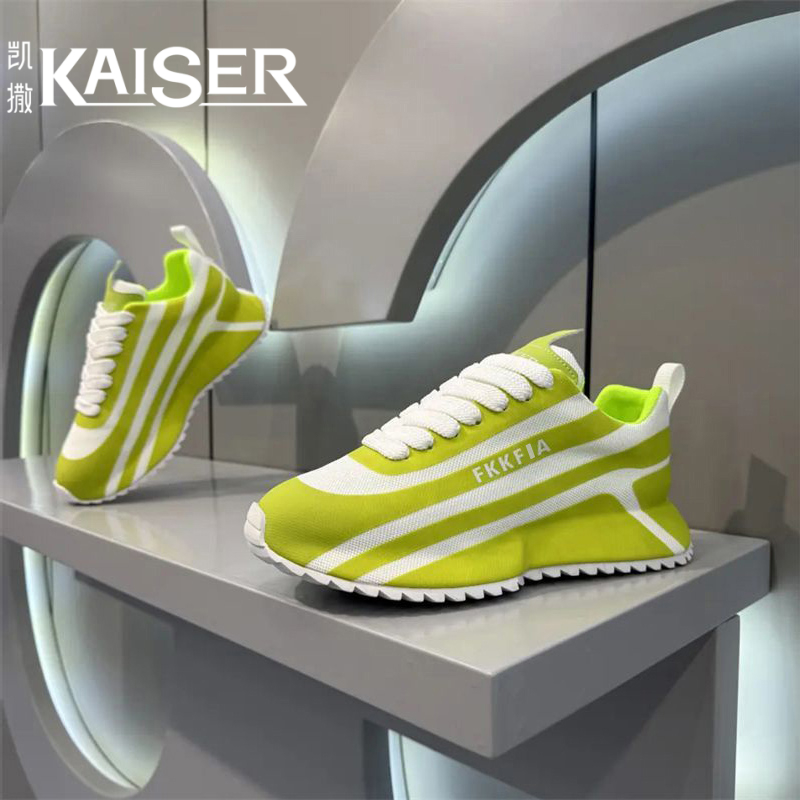 KAISER/凯撒·男鞋夏季透气网面鞋时尚百搭运动休闲鞋子包底老爹鞋