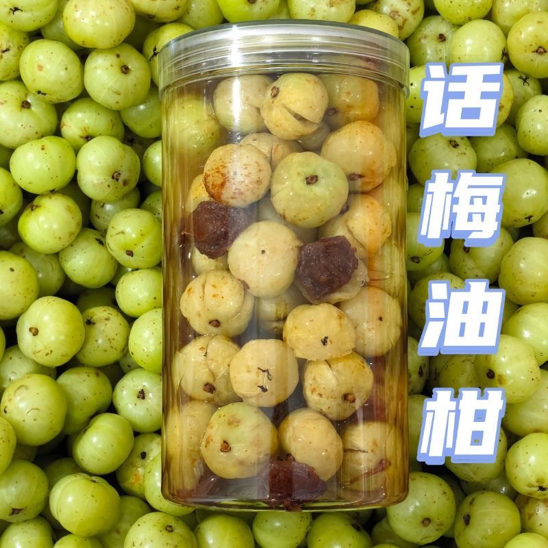 潮汕福建特产手工制作话梅油柑果橄榄南姜油甘果甜咸开胃解腻孕妇