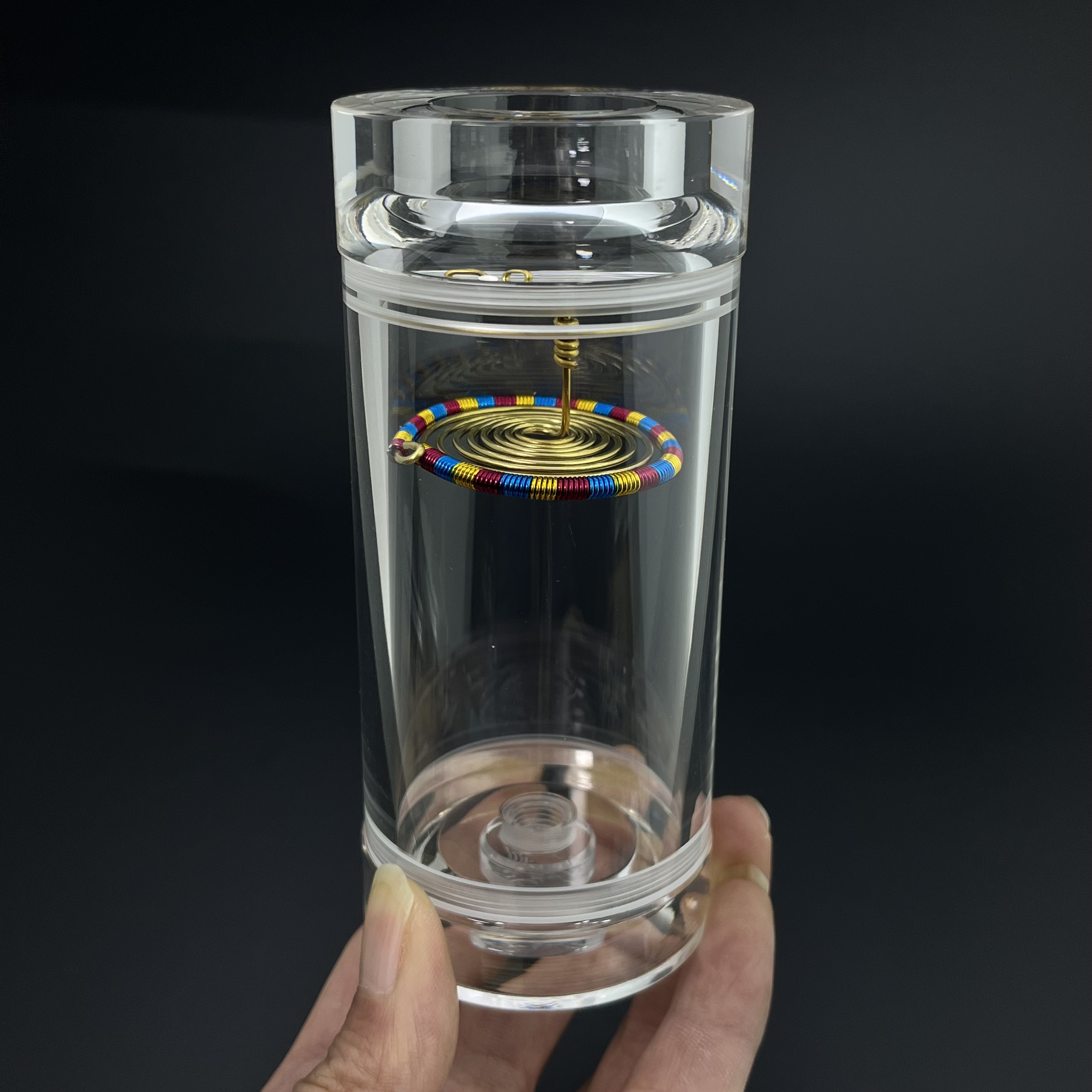 55精品高端有机玻璃高透高125*135*145*155大全加高蝈蝈叫罐直径